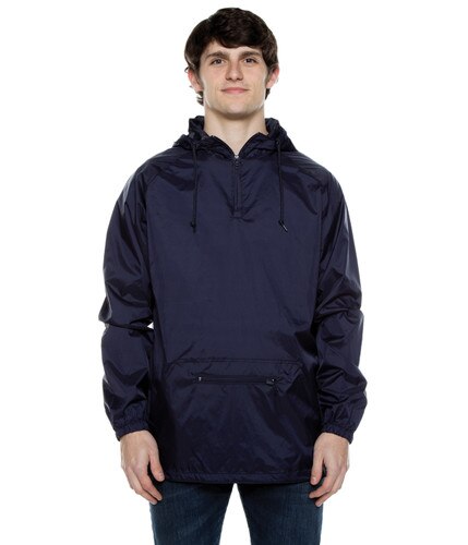 Nylon Packable Pullover Navy